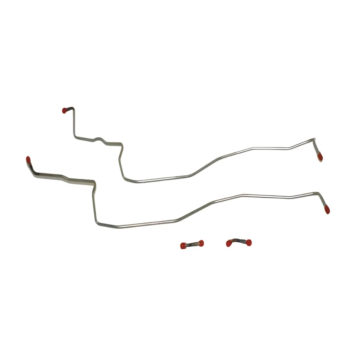 1968-69 Chevrolet Corvette Transmission Cooler Lines 4 Piece Stainless VTC6801SS